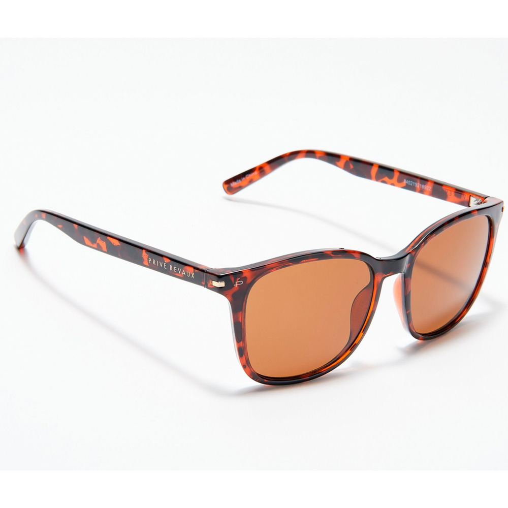 Prive Revaux The Shelly Blue Light Sun Reader Tortoise Strength 2.5